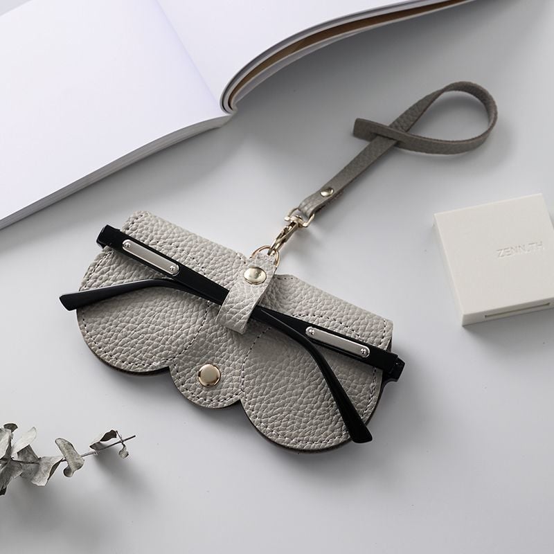 ‚ú®Soft PU Leather Sunglasses BagüëìÔ∏è
