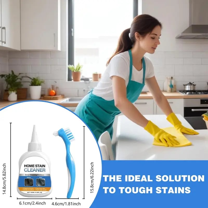 ‚ú®Say Goodbye to Stubborn Mold! Multi-Purpose Mold Remover Gel + Scrub Brush üߺ