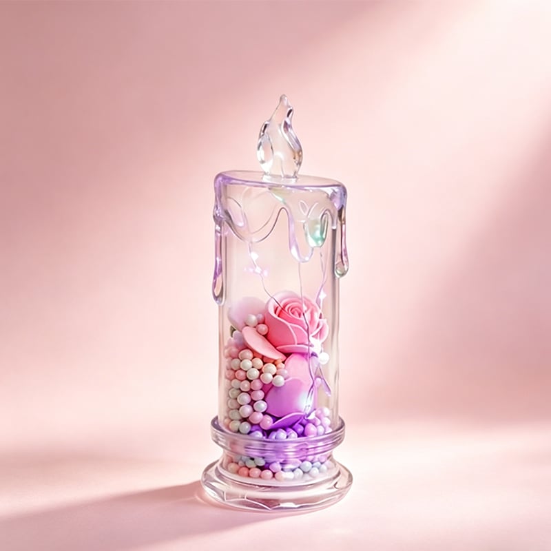 üåπRealistic Rose Candle Lights ‚Äî Battery-Powered, Smoke-Free LED Roses for Home Decor, Weddings, Parties & Gifts ‚ú®