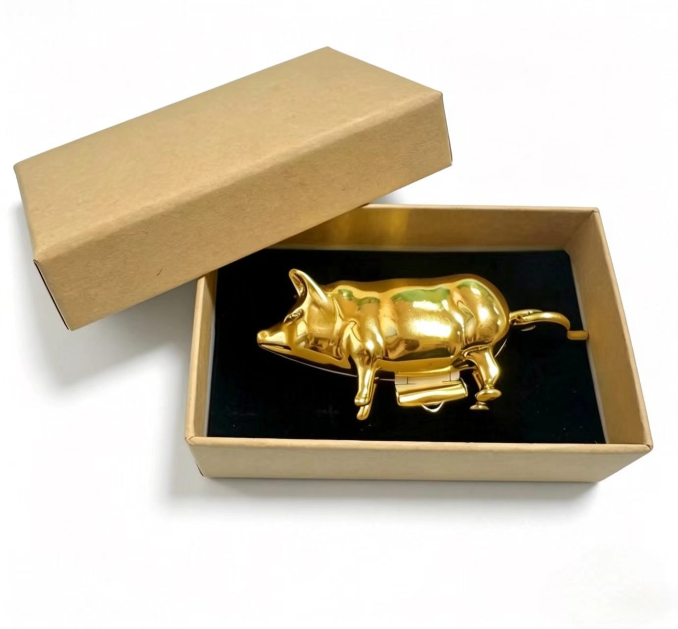 üìèAntique-Inspired Pig Mini Tape Measure