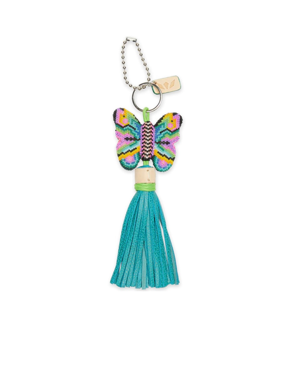 AQUA BUTTERFLY CHARM