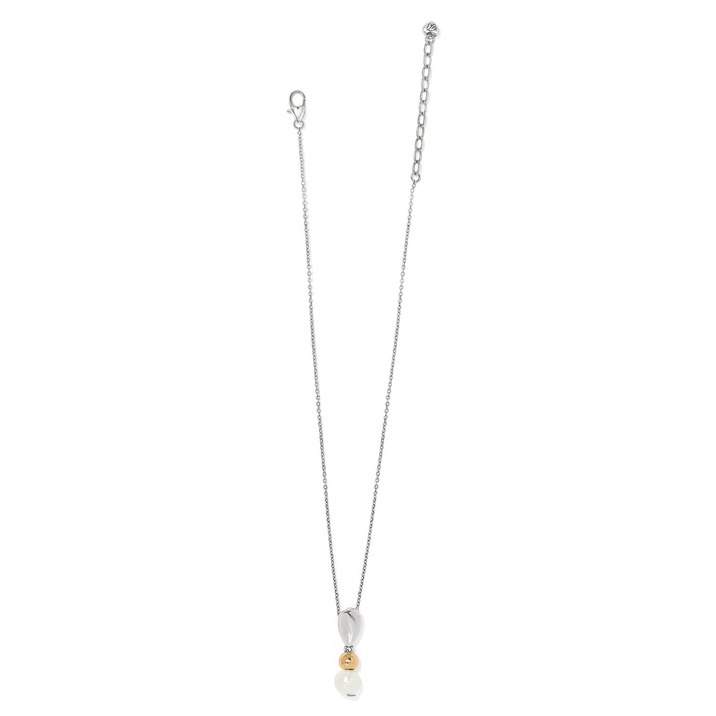 Cascade Unity Petite Necklace with Pearl