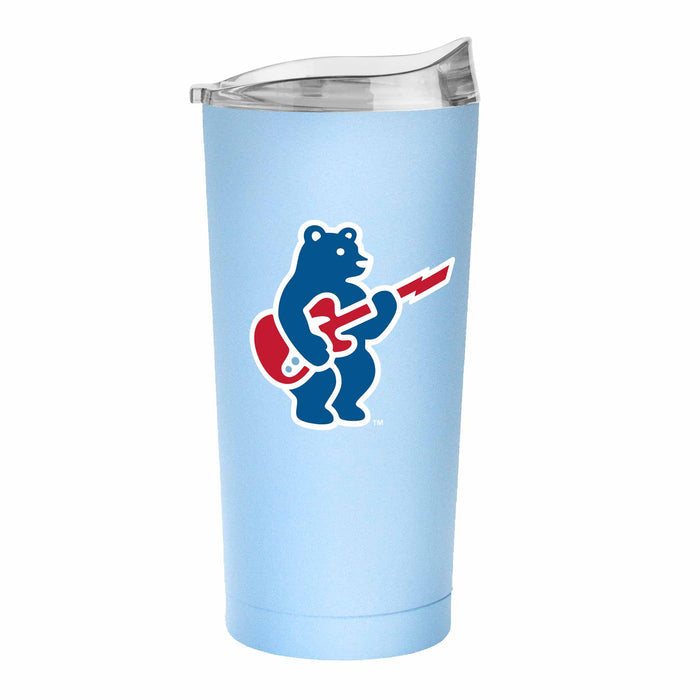 Chicago Cubs 20oz Baby Blue Alt 2 Rock Bear Logo Tumbler