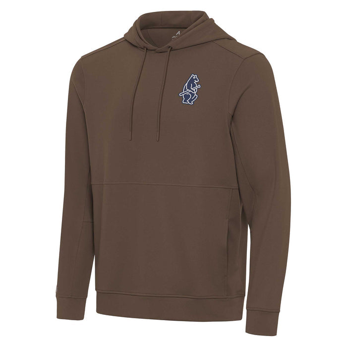 Chicago Cubs Antigua 1914 Echelon Pullover Hooded Sweatshirt