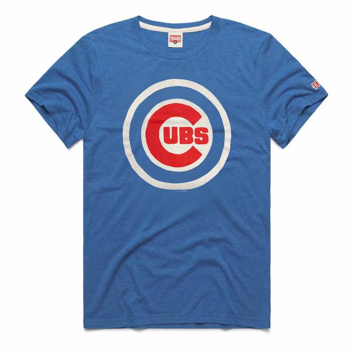 Chicago Cubs Homage Royal Bullseye T Shirt