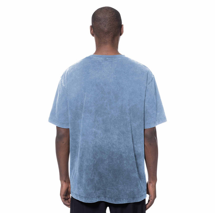 Chicago Cubs New Era Blues Alternate Throwback Oversized Short Sleeve T Shirt