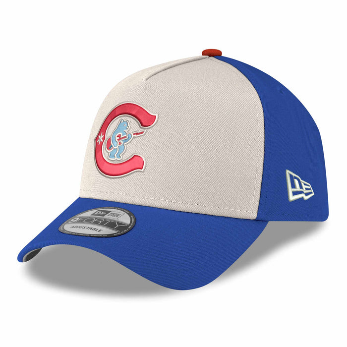 Chicago Cubs New Era Rock Bear C 150 Year 9FORTY A Frame Adjustable Cap
