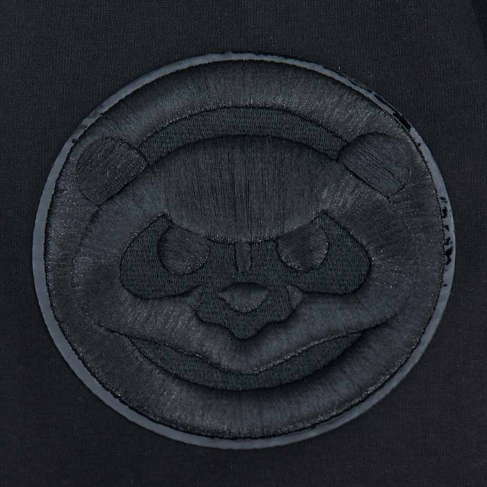 Chicago Cubs Pro Standard Triple Black Hooded Sweatshirt