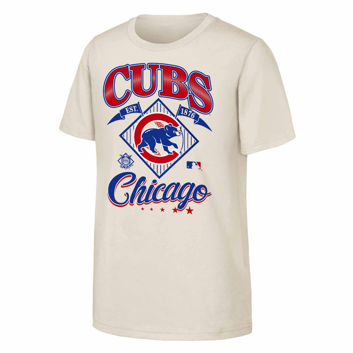 Chicago Cubs Youth Triple Hit Short Sleeve T Shirt