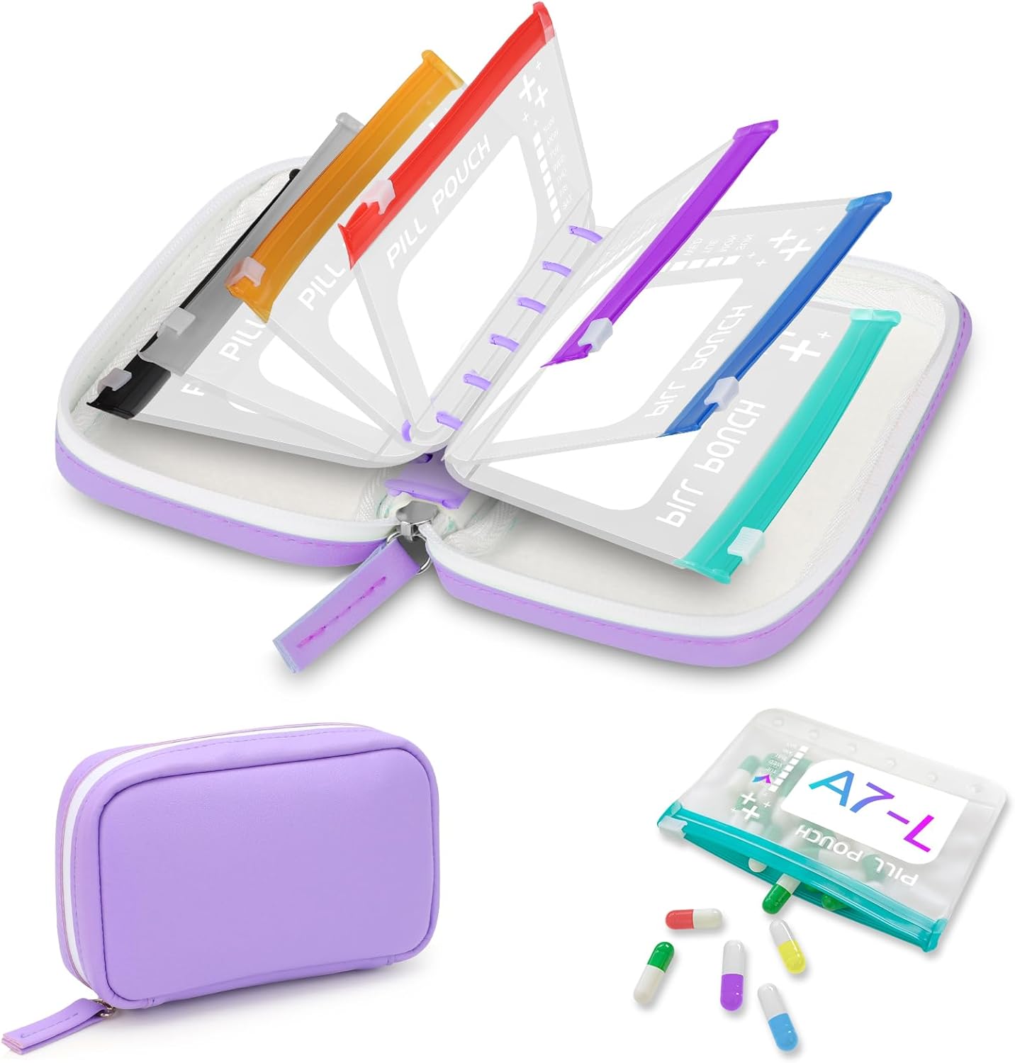 üèÜFlash Sale‚ö° 50K+ SOLD! Waterproof Pill Pouch Set-14Pcs Bags Inside