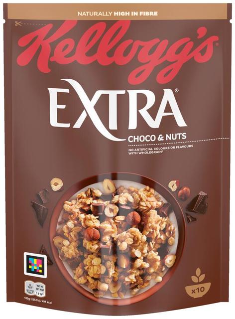 KELLOGG'S Extra Choco and Nuts 450 g - Soposopo