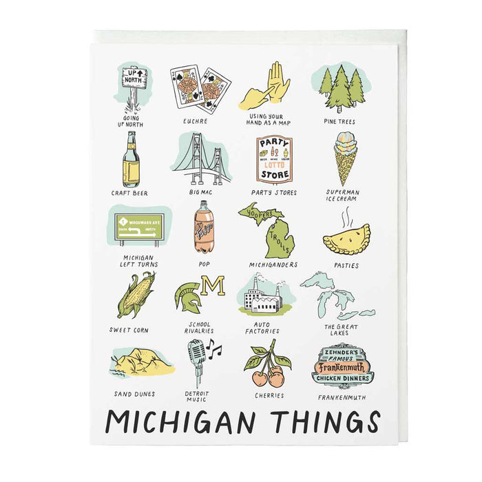 Michigan Things Card - City Bird