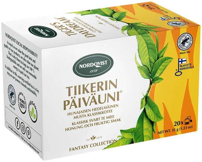 Nordqvist Tiikerin Päiväuni Tea 1 Box of 35g 1.2oz - Soposopo