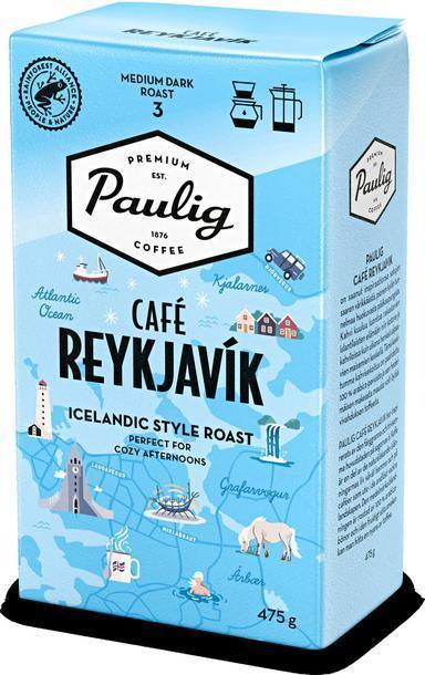 Paulig Café Reykjavik Medium Roast Arabica Coffee 100g - Soposopo