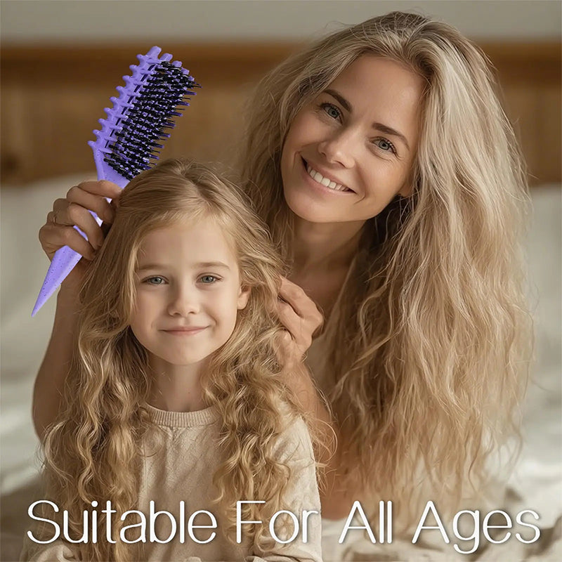 Ventilated Detangling Brush for Curly Hair üíá‚Äç‚ôÄÔ∏èüíï