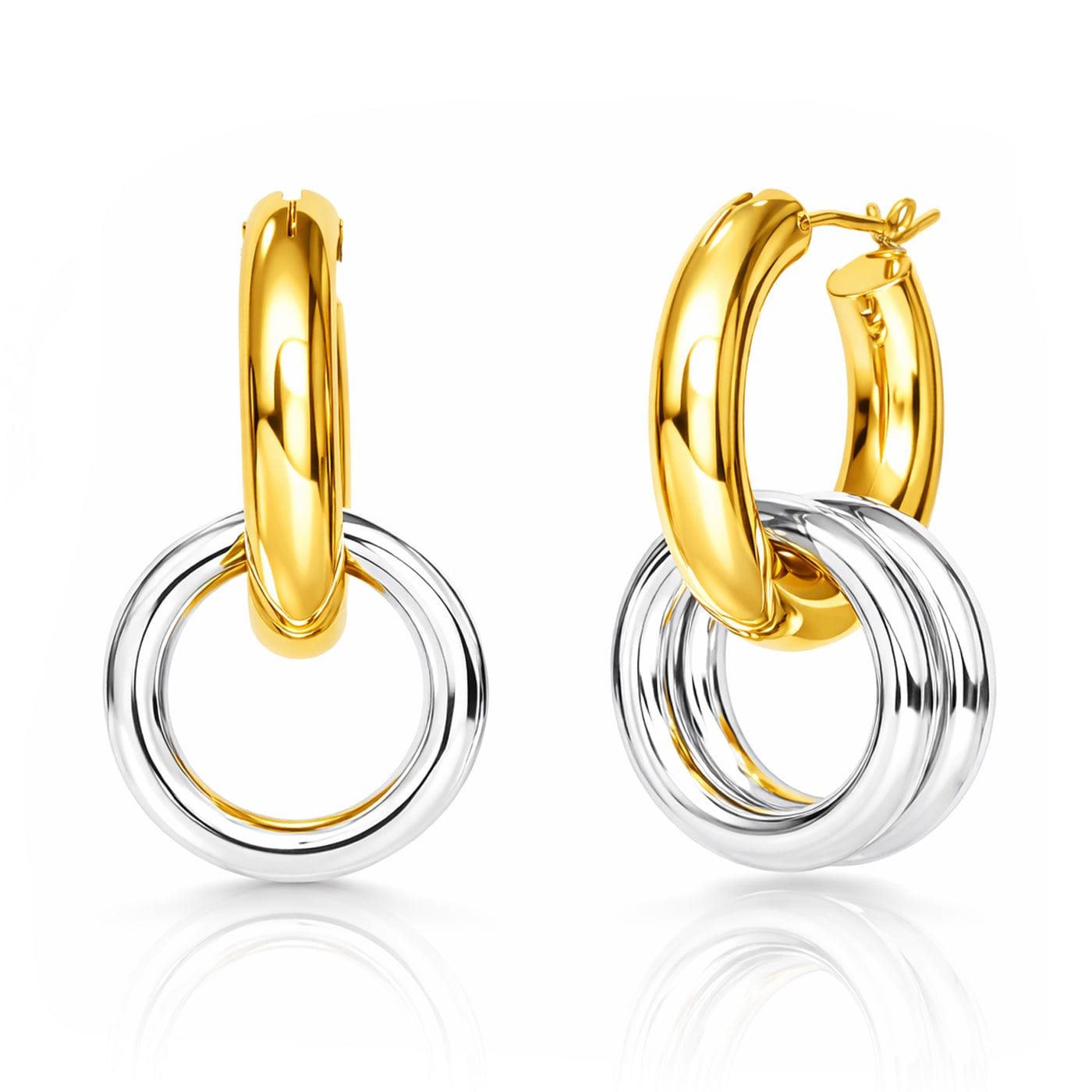 Hoop Drop Earrings