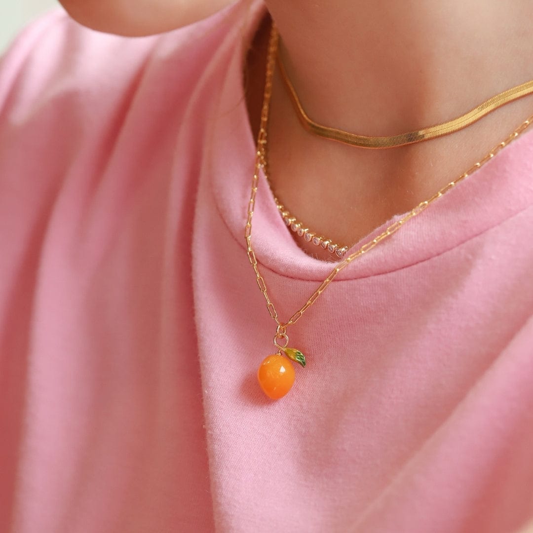 Orange Blossom Necklace