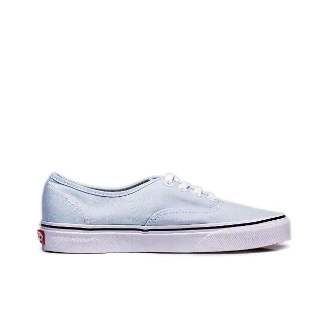 Vans Authentic Lx sneaker, light blue canvas upper with white laces and white sole