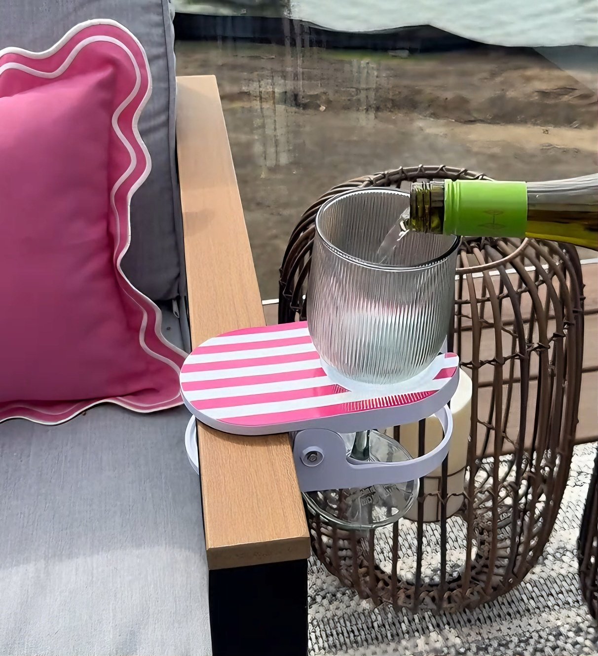 üèñÔ∏èMainstays Clip-On Drink Holder ‚Äì Secure Your Beverage Anywhere!üçæ