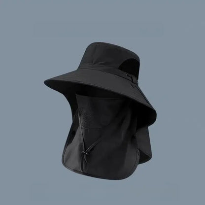 üåûSpring/Summer Fisherman's Hat Detachable Outdoor Sun-Protective Face CoveringüèïÔ∏è (Adjustable & Lightweight Comfort & Unisex Fit)