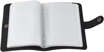 ‚úùÔ∏è Catholic Genuine Leather Holy Card Holder ‚Äì Pocket Prayer Card Organizer with Snap Closure