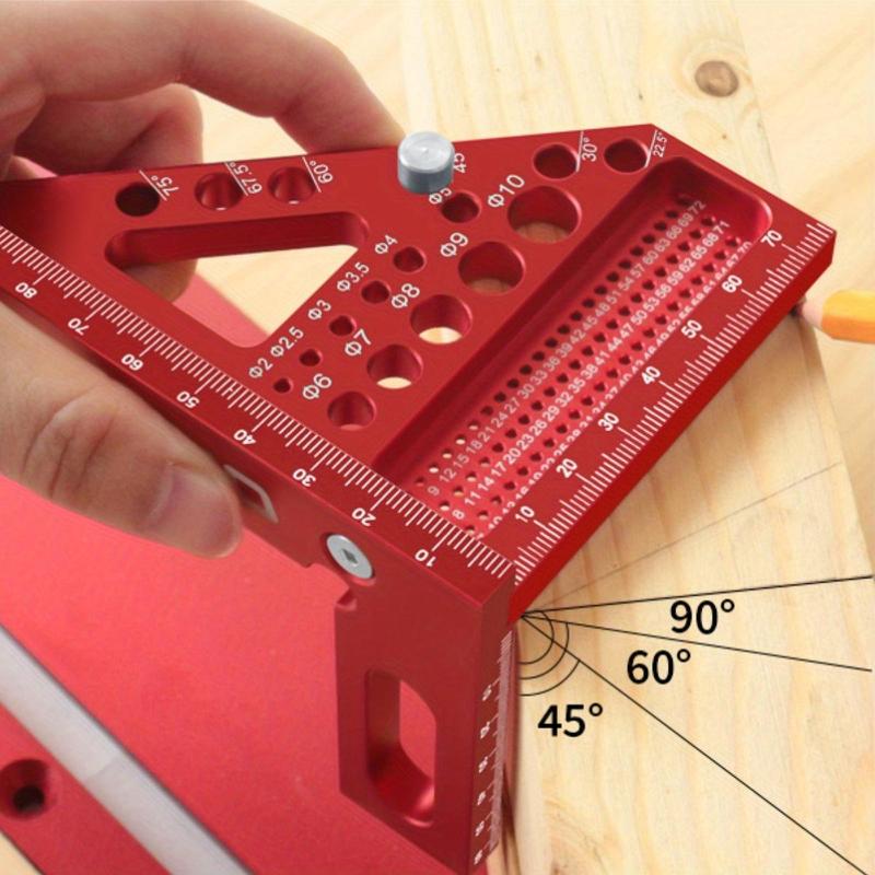 Dailyardtool¬Æ 3D Multi-angle Carpenter Square Scriber