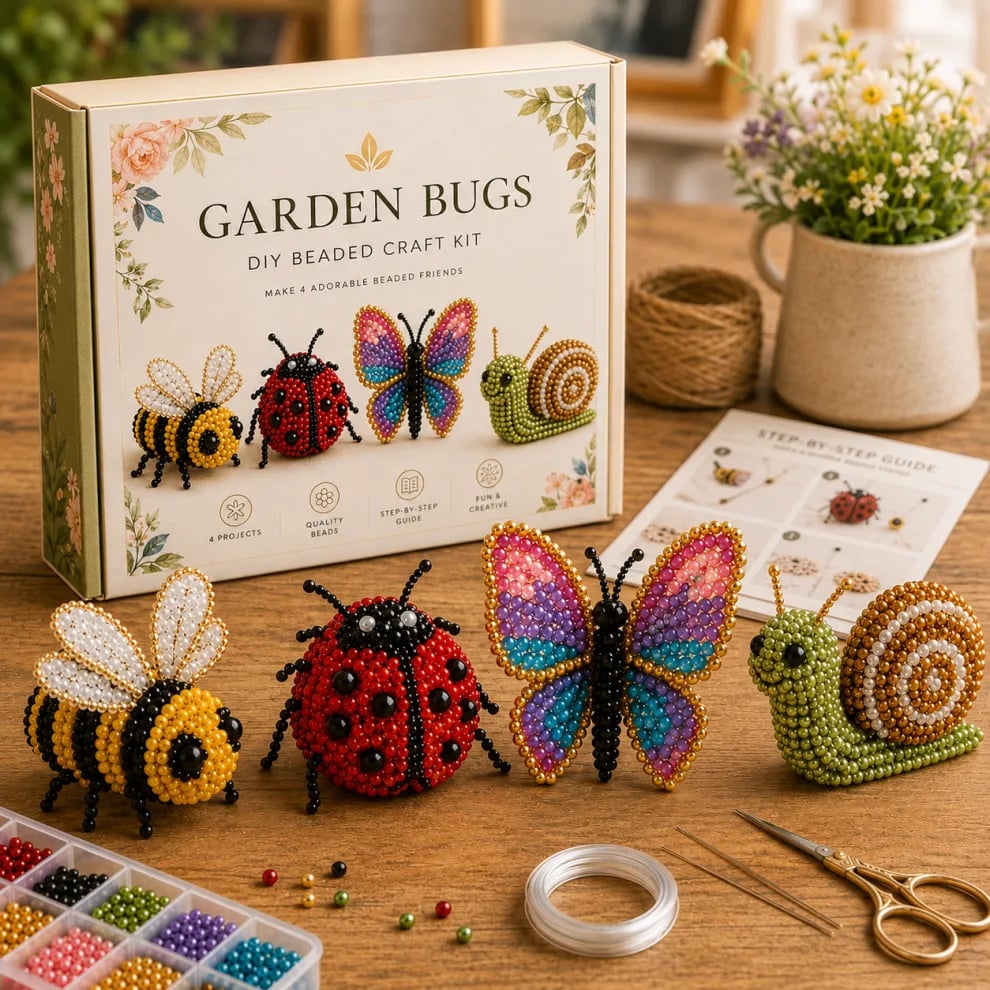 üßµ‚ú®DIY Petite 3D Beaded Animal Craft Kit