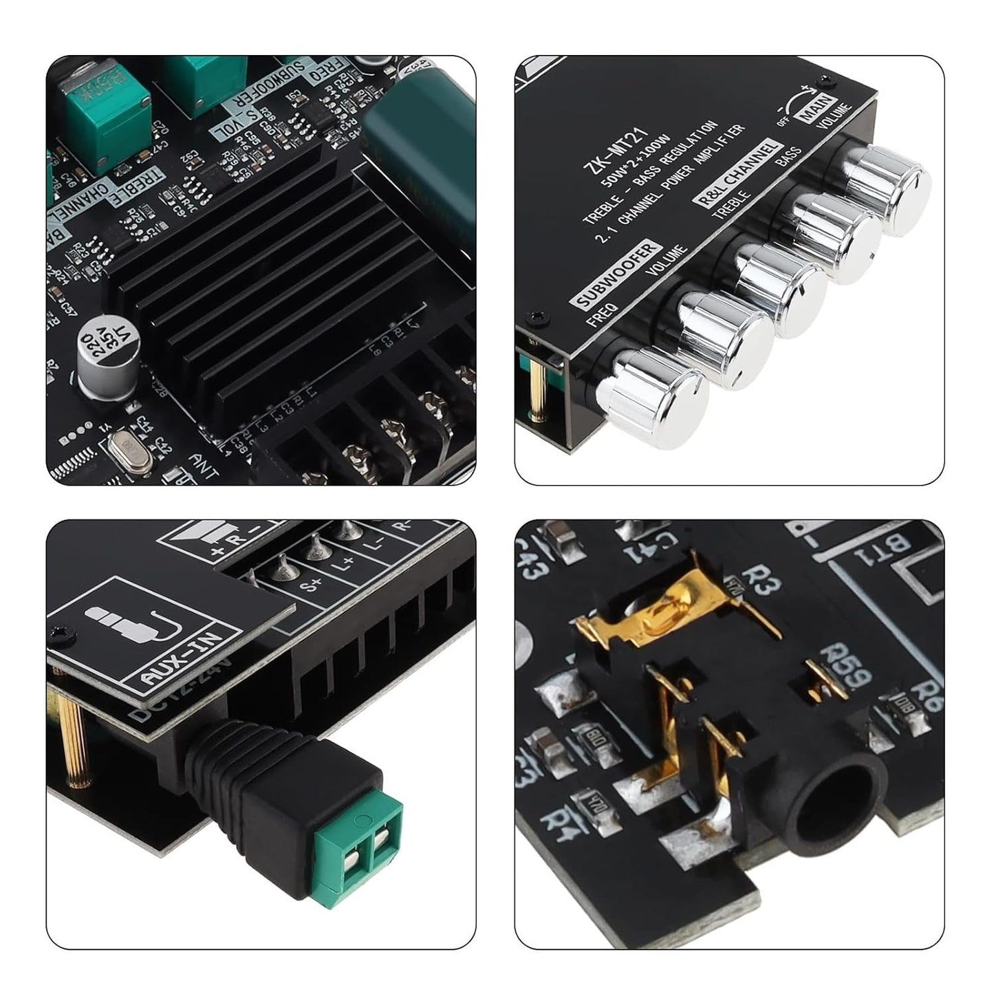 üî• 2.1 Channel Bluetooth Audio Receiver Power Amplifier Moduleüîä