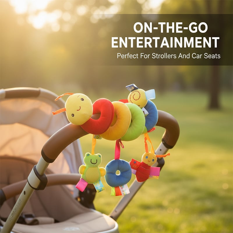 Spiral Car Seat & Stroller Toysüòä