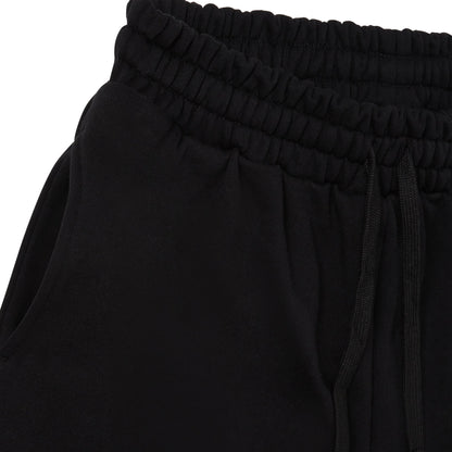 'Black' Baggy Sweat Shorts