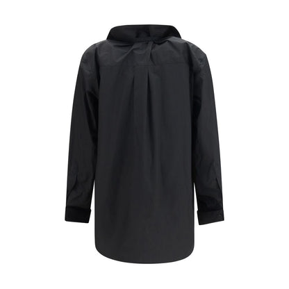 ALAINPAUL Black Cotton Shirt