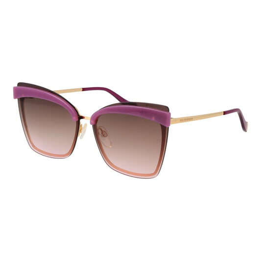 Ana Hickmann Purple Metal Sunglasses