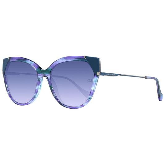 Ana Hickmann Purple Acetate Sunglasses