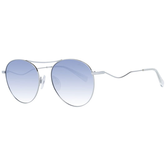 Ana Hickmann Gray Metal Sunglasses