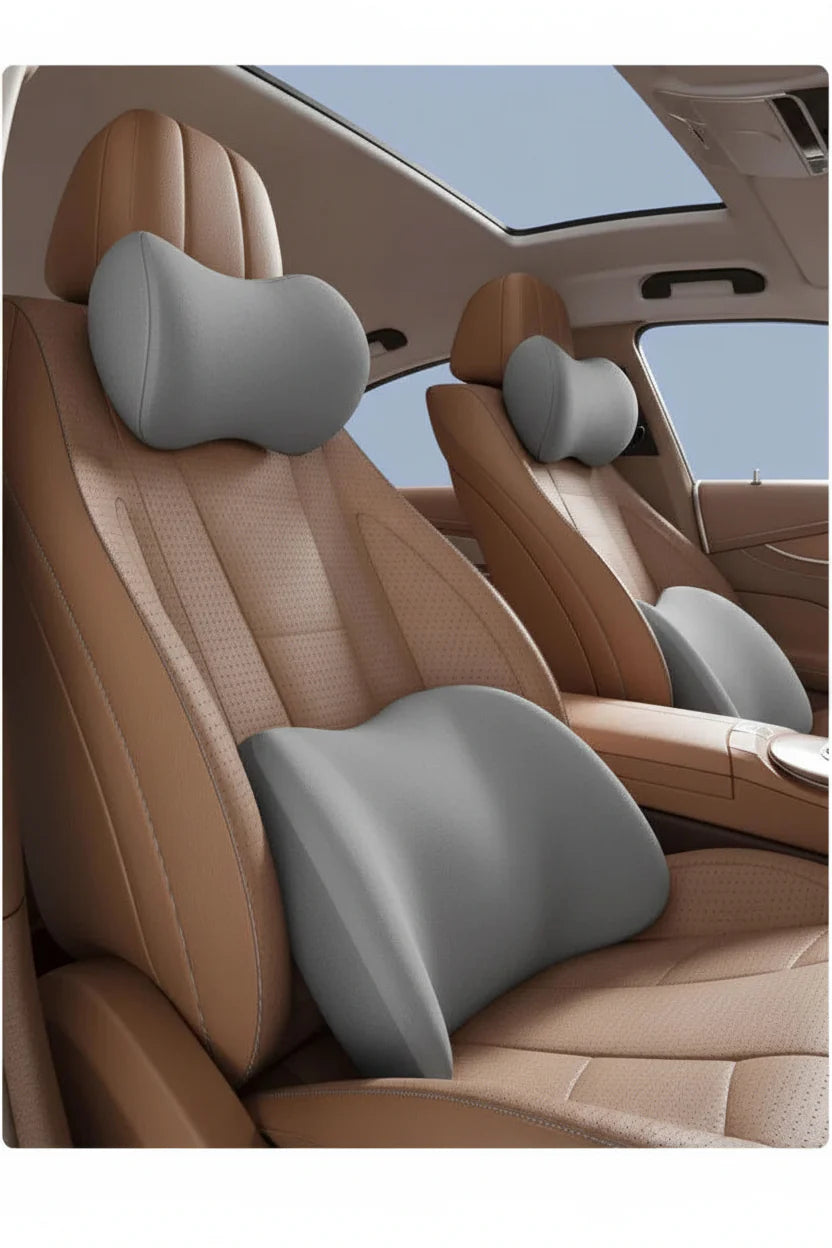 Car Headrest Neck and Waist PillowüöóüõãÔ∏è