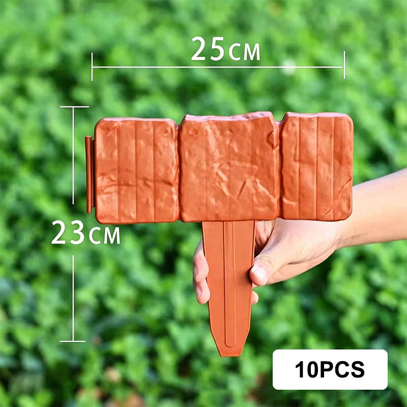 ü™ªHigh-quality, durable simulated stone garden fenceü™ª