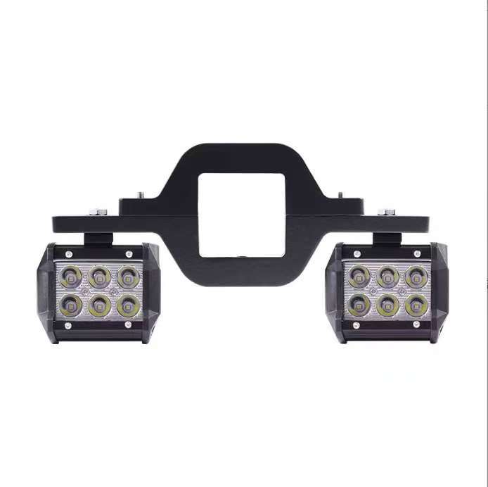 Dailyardtool¬Æ 2pcs 4 Inch LED Pods with Tow Hitch Mounting Brackets