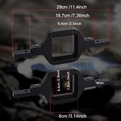 Dailyardtool¬Æ 2pcs 4 Inch LED Pods with Tow Hitch Mounting Brackets