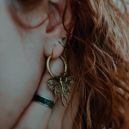 ENCHANTED MOTH EARRINGS