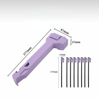 üî®üèïÔ∏èMultifunctional Camping Hammer & Tent Stake Puller‚ú®