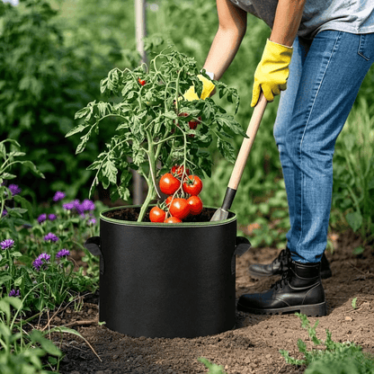 üå± 5-Pack 5 Gallon Grow Bags ‚Äì Heavy Duty Aeration Fabric Pots with Handles for Vegetables, Flowers & Fruits ü™¥