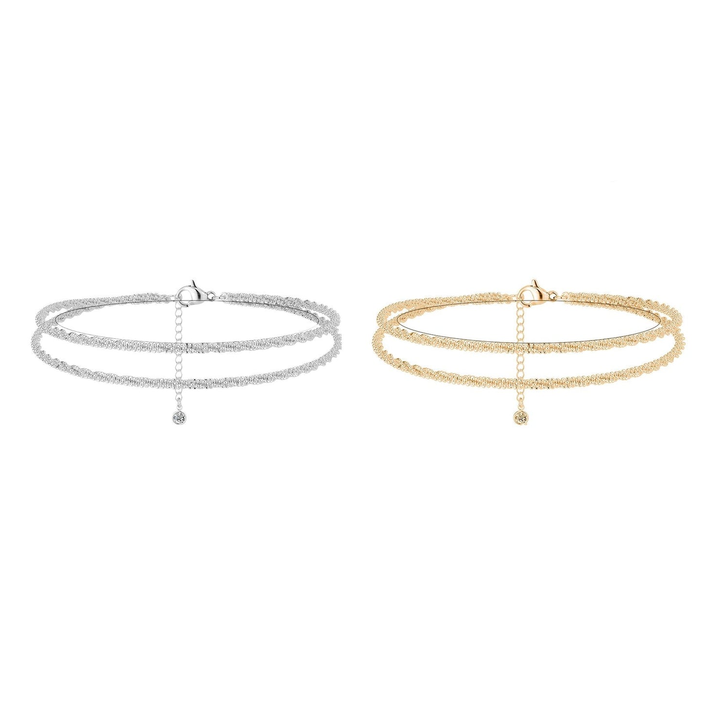 üéâüî•Dainty Layered Anklet For Women