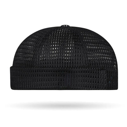 üî•Men‚Äôs Breathable Brimless Docker Hat ‚Äì Lightweight Mesh Skull Cap for Summer Outdoor Wear
