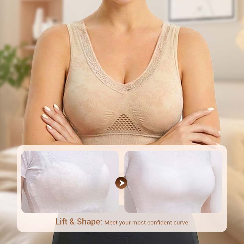 üíê Buy One Get One Free üéÅ üå∏ Pure Cotton Buttonless Comfy Lifting Bra