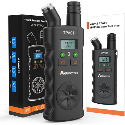 Dailyardtool¬Æ TPMS 2-in-1 Relearn Tool & Digital Tire Pressure Gauge