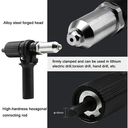 Dailyardtool¬Æ Electric Rivet Nut Gun Drill Adapter