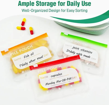 üèÜFlash Sale‚ö° 50K+ SOLD! Waterproof Pill Pouch Set-14Pcs Bags Inside