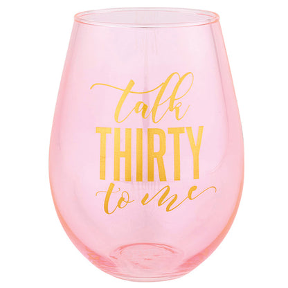 30 oz. Stemless Wine