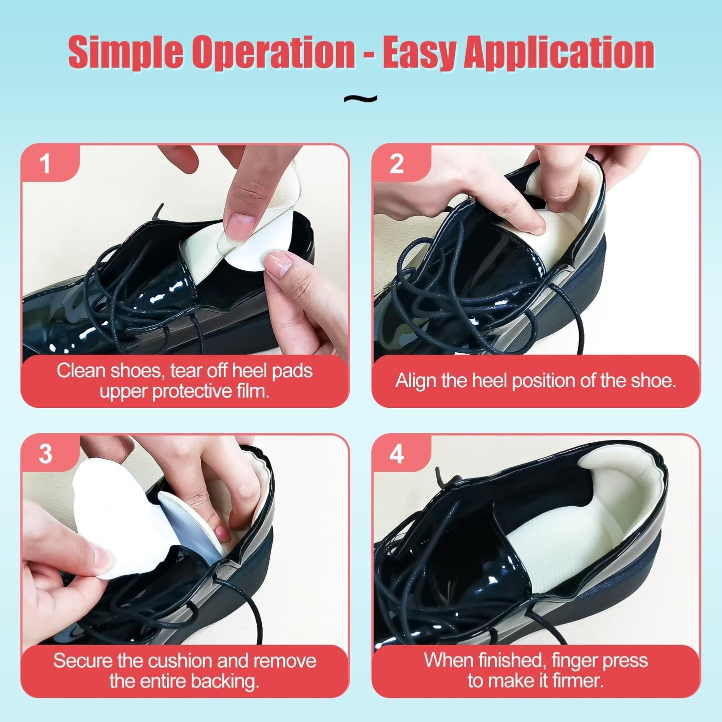 üòçAnti-slip Heel Liners Soft Cushion Heel Protector Pads for Women Men Shoes