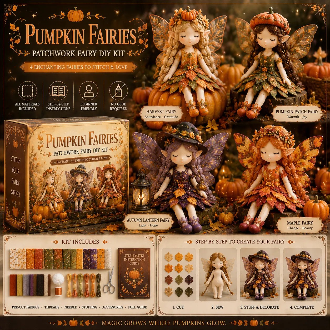 üî•LAST DAY 49% OFF - üßµFairy Patchwork DIY Collection